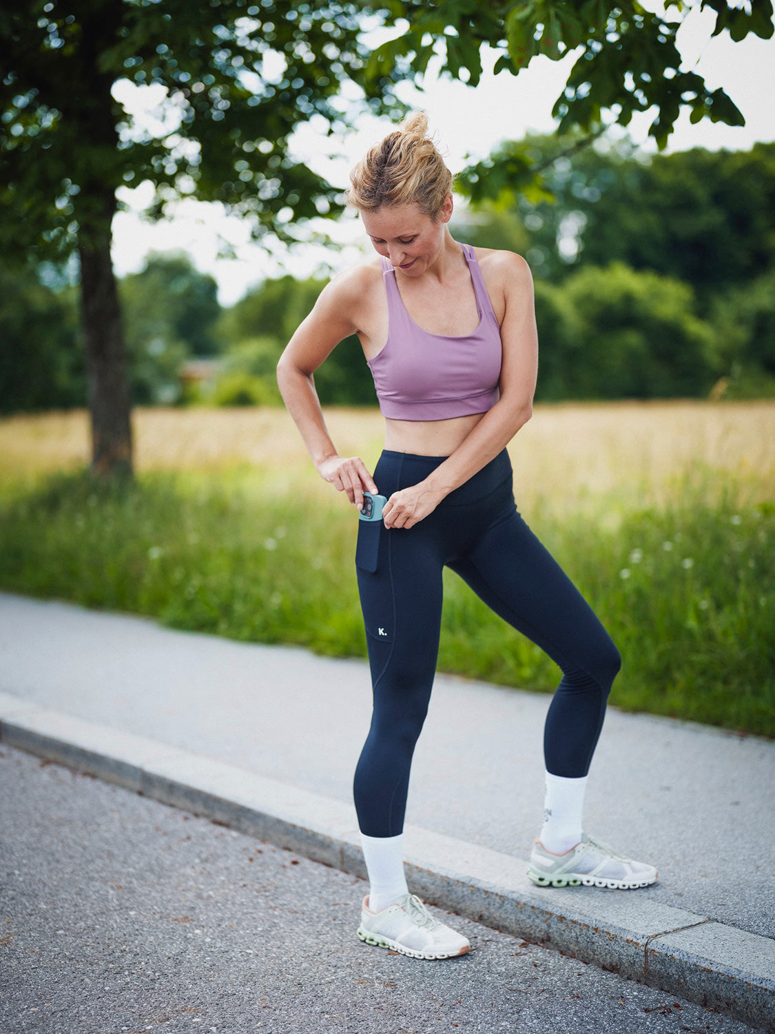 High-Rise Leggings #squat